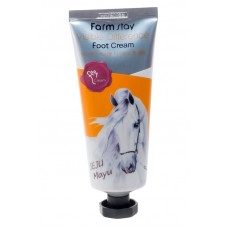 Крем для ног с лошадиным маслом FarmStay Jeju Mayu Foot Cream